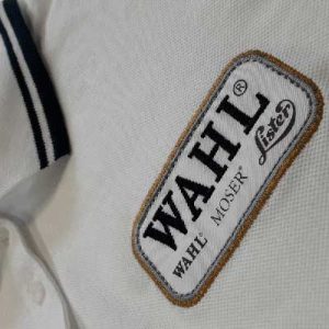 Polo personnalisé en coton recyclé avec patch brodé