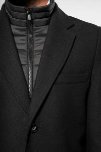 Col du manteau personnalisable pour homme PREMIUM