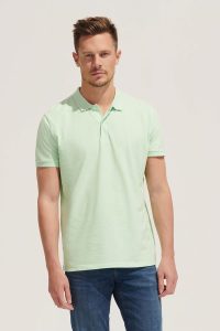 Polo homme personnalisable en coton bio