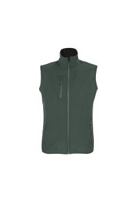 Softshell sans manches pour femme vert forêt