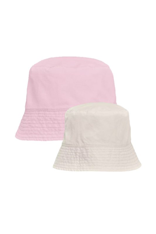 Bob réversible beige et rose