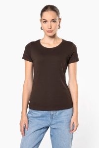T-shirt femme personnalisable en coton bio modèle TIMO