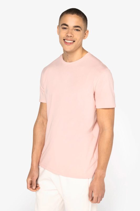 Vue de face du t-shirt personnalisable unisexe écoresponsable NATIVE