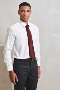 Cravate personnalisable en satin modèle ELEGANT