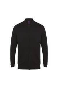 Cardigan zippé bleu marine